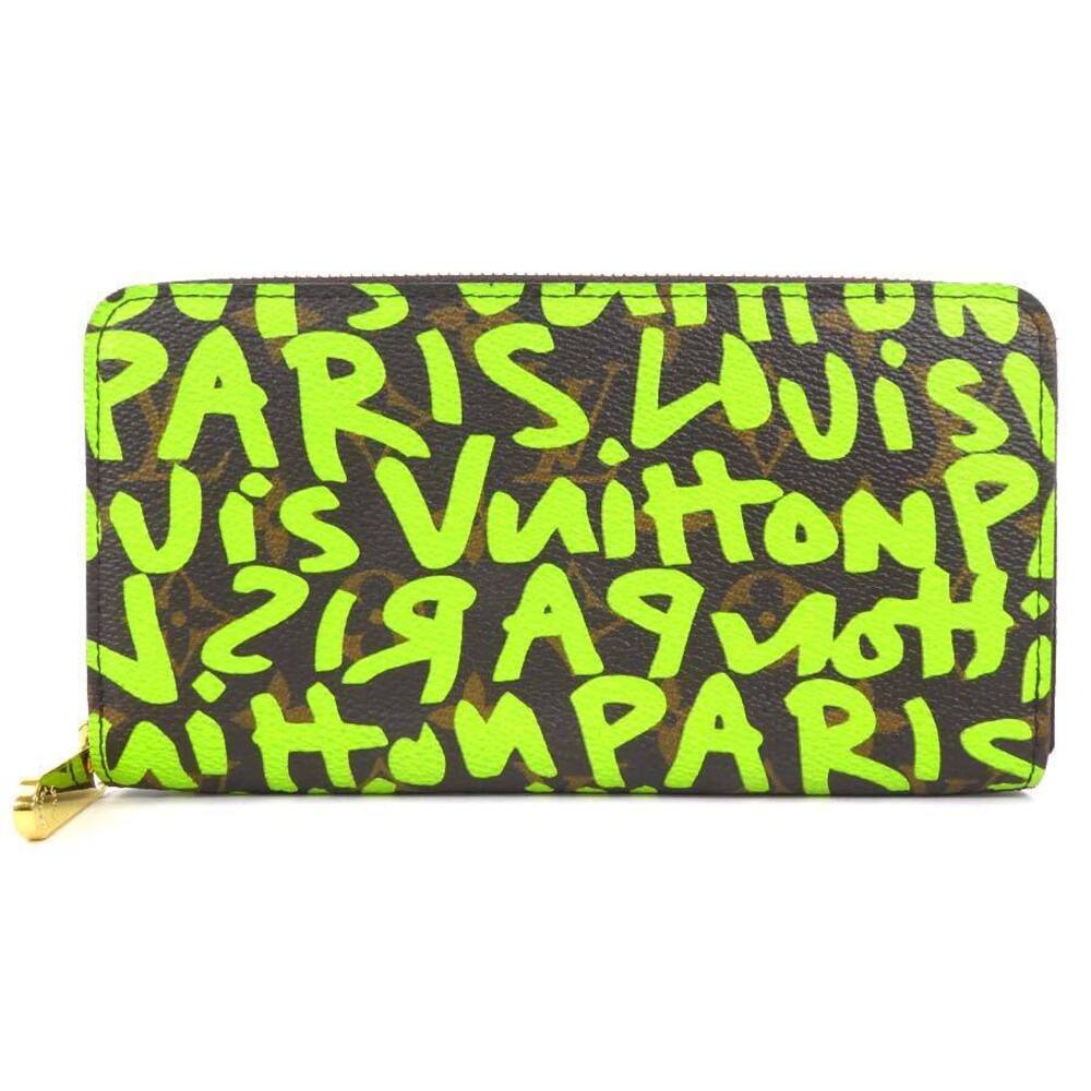 Louis Vuitton Monogram Graffiti Zippy Wallet Vert